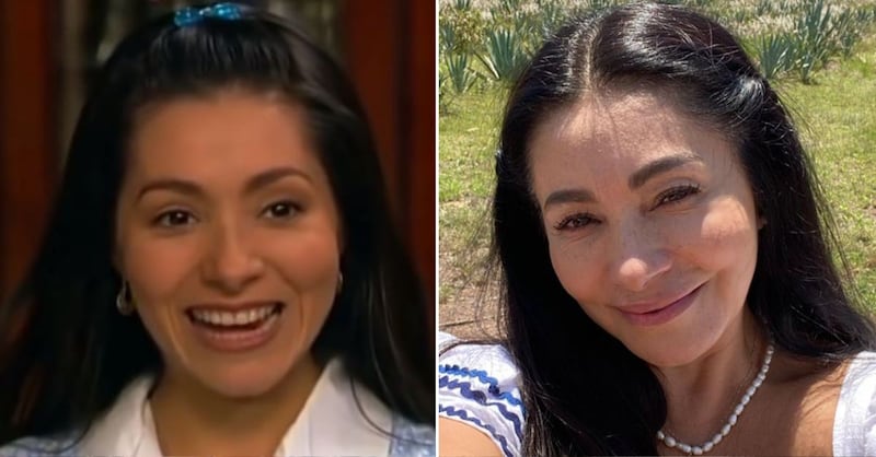 Paty Díaz en 'La usurpadora' y en la actualidad