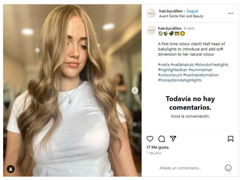 Las mechas 'honey blonde' alcanzaron un 'peak' en su popularidad este verano