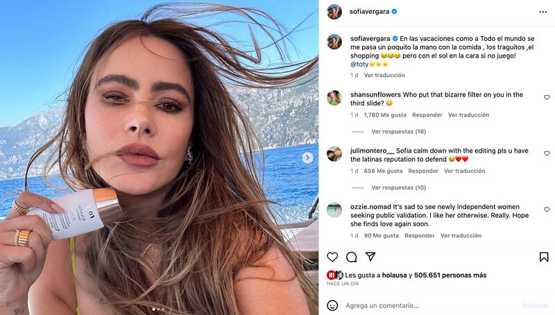 Sofía Vergara lanza su marca de belleza 'Toty'