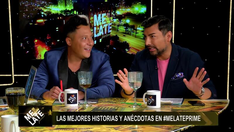 Andrés Caniulef y Sergio Rojas en "Me Late Prime"