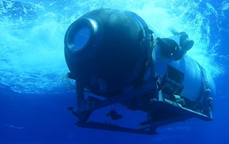 Más perturbadoras pruebas de cómo queda un cuerpo que sufre una implosión de submarino.