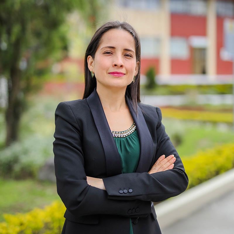 Diana Rivera Rogel, docente investigadora del Departamento Ciencias de la Comunicación de la Facultad de Ciencias Sociales, Educación y Humanidades.