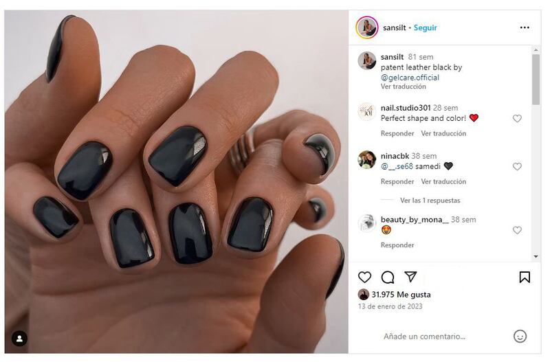 Las uñas BlackBerry estuvieron de moda a comienzos de 2000