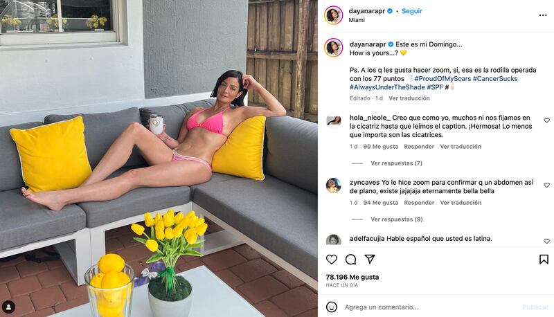 La ex Miss Universo aprovechó su cuenta de Instagram para presumir su figura en bikini ‘Barbie’ luego de perder 13 kilos.