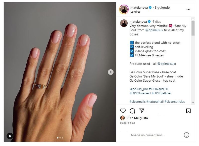 La manicura 'demure' arrasará durante las últimas temporadas del año