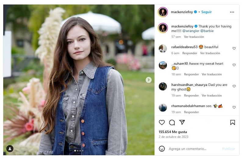 Mackenzie Foy ha estado alejada de la pantalla grande durante los últimos años