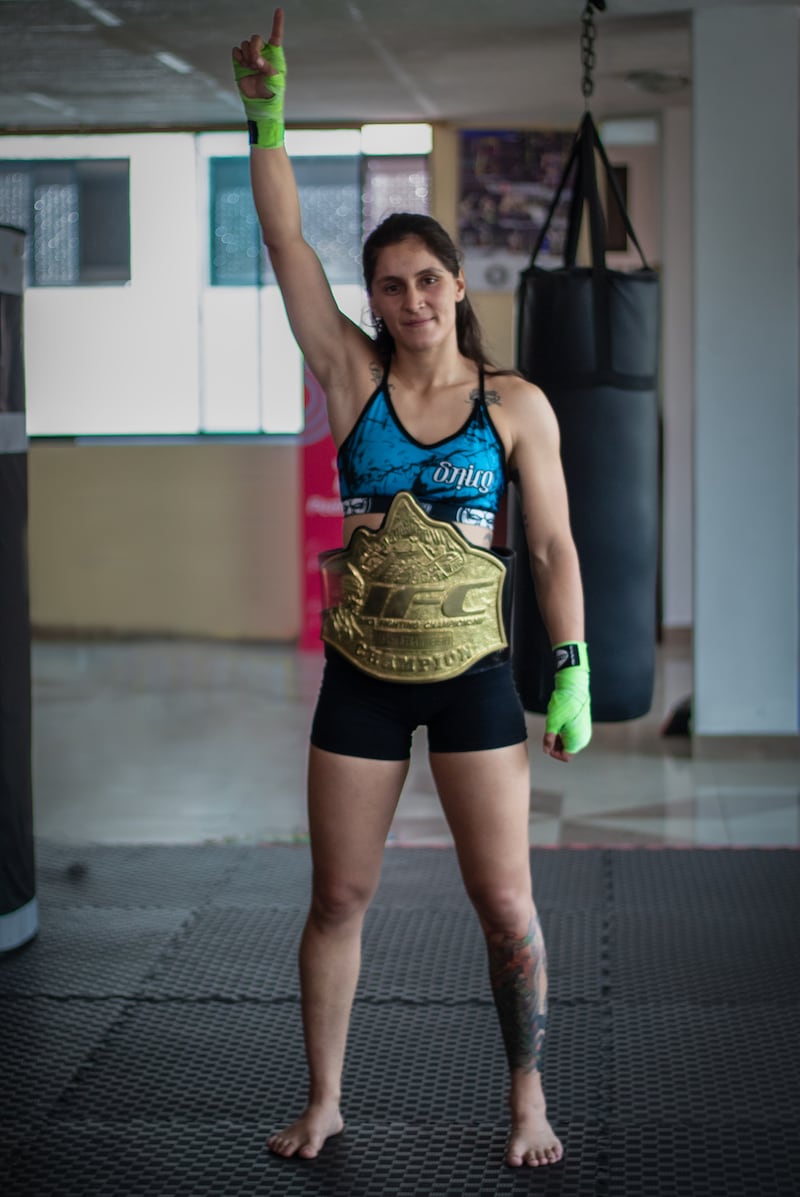 Eidy Macías, ecuatoriana que participará en The Ultimate Fighter