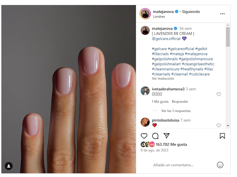 Las 'BB Cream Nails' son la última tendencia en manicura elegante y discreta