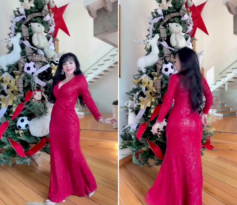 Maribel Guardia tiene los mejores looks para brillar en esta temporada festiva