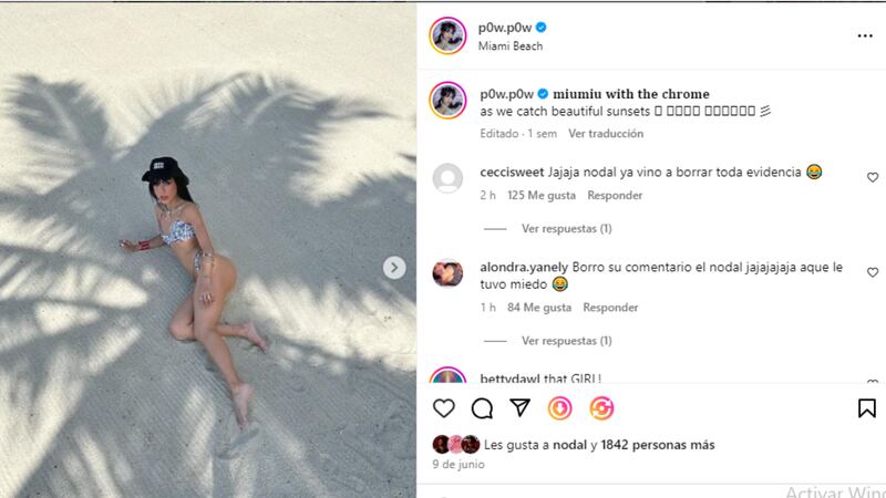 Paula Machado es la mujer a la que ahora Christian Nodal no para de darle "like" a sus despampanantes fotos. La modelo tiene gran parecido con Cazzu.