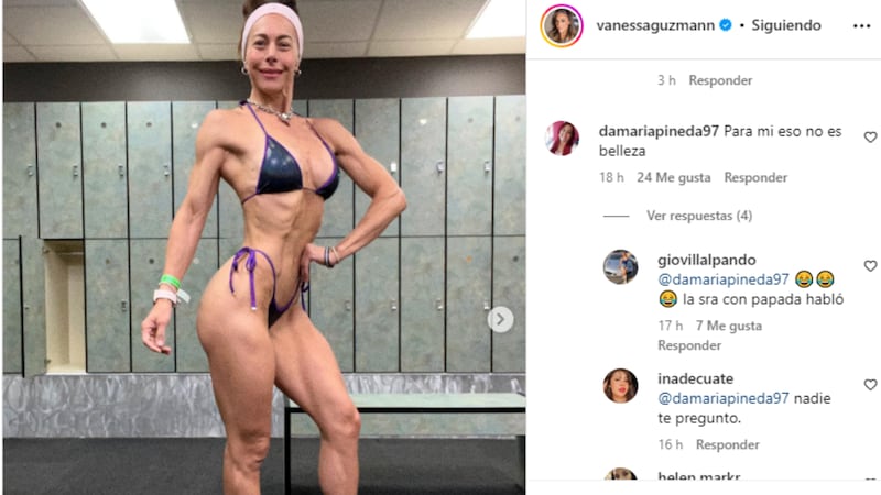 Mujeres salen a la defensa de Vanessa Guzmán y la transformación de su cuerpo.