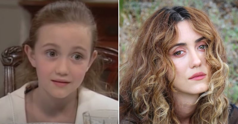 Madeline Zima en la primera temporada de 'La niñera' y en la actualidad