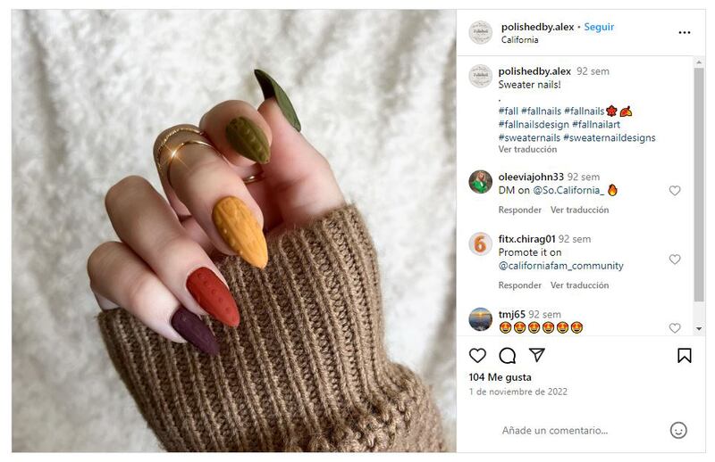 La manicura 'preppy' promete mantenerse de moda hasta finales de 2024