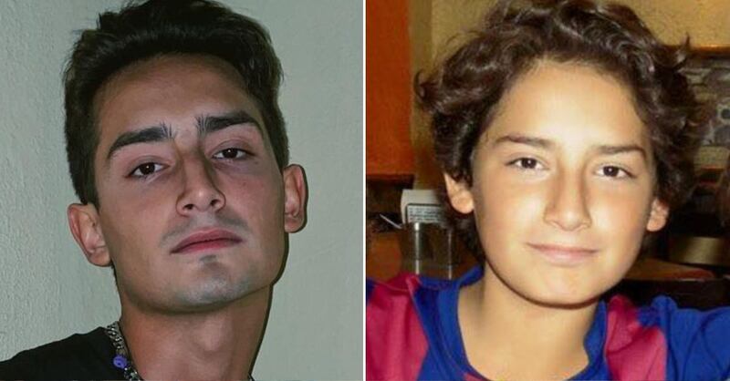 Emilio Osorio en la actualidad y en su infancia