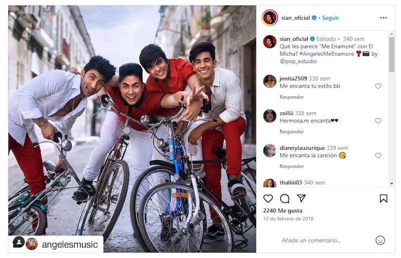 Sian Chiong formó parte de una boyband desde 2011 hasta 2018