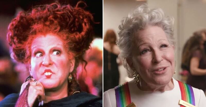 Bette Midler dio vida a Winifred “Winnie” Sanderson en 'Hocus Pocus' |