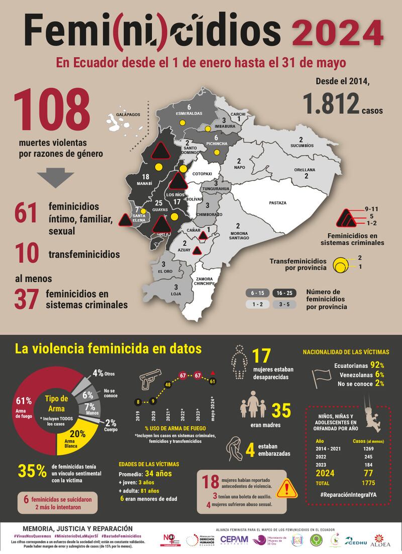 Mapa femicidios