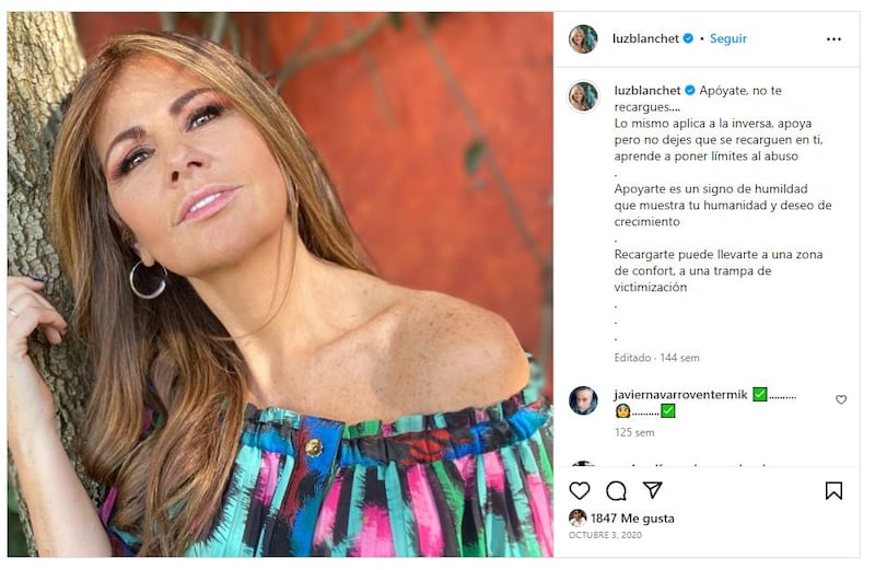 Luz Blanchet es una figura reconocida en la televisión mexicana