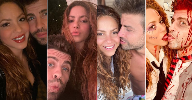 Fotos que aún conserva Shakira de Gerard Piqué