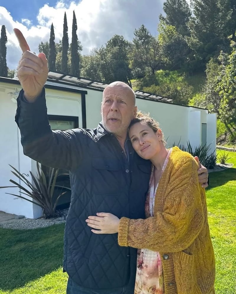 Bruce Willis y su hija Rumer Willis