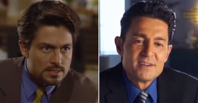 Fernando Colunga en 'La usurpadora' y en la actualidad