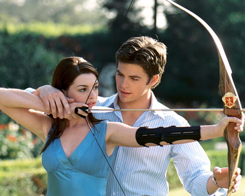 Anne Hathaway y Chris Pine en 'El diario de la princesa 2'