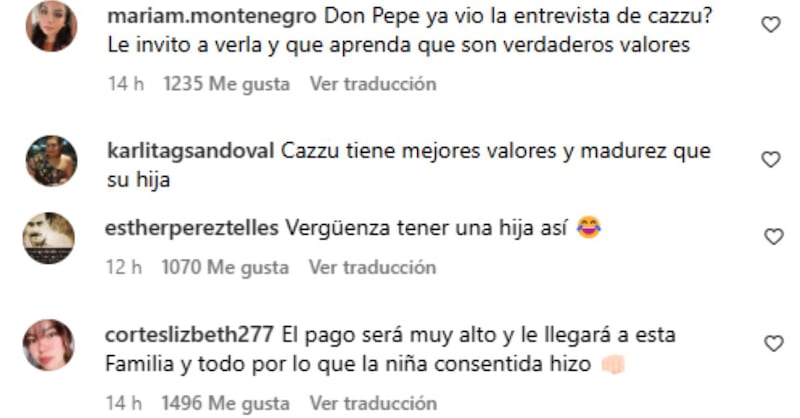 ¿Le reclamó? Así reaccionó Pepe Aguilar a las declaraciones de Cazzu, la ex de su yerno