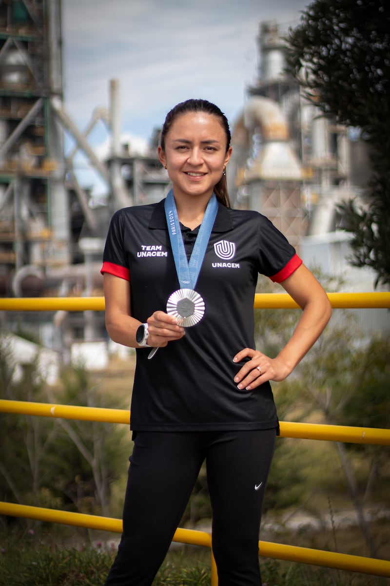 Campeona olímpica Glenda Morejón