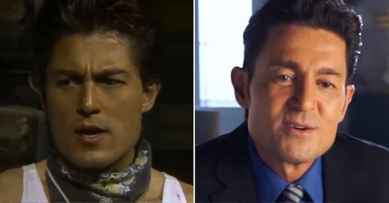 Fernando Colunga en 'María Mercedes' y en la actualidad