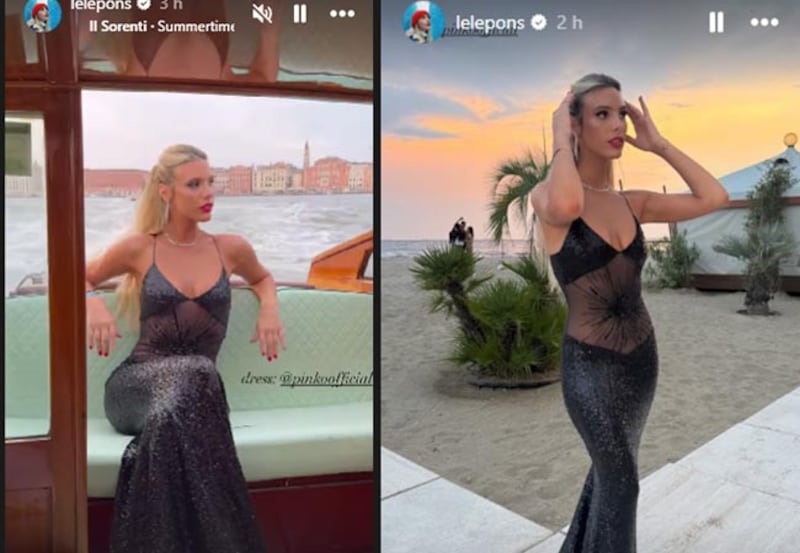 Lele Pons vestido