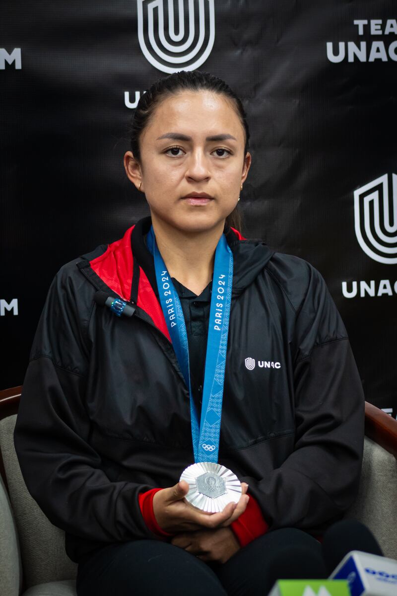 Campeona olímpica Glenda Morejón