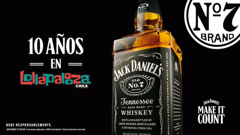 Jack Daniel's 10 años en Lollapalooza