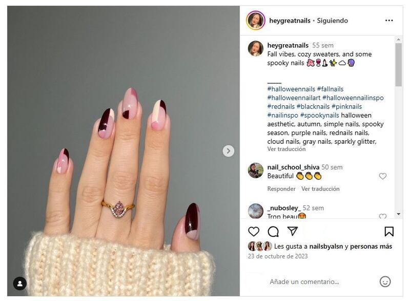 Las ‘mauve nails’ son la última tendencia en manicura sofisticada