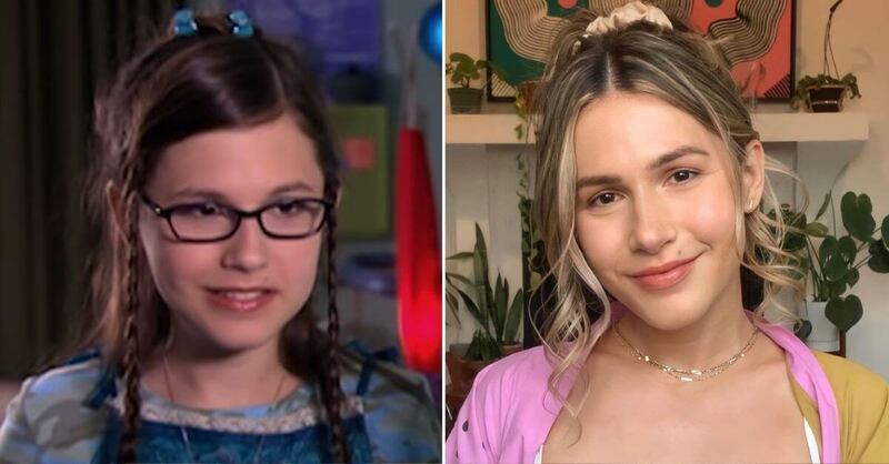 Erin Sanders en 'Zoey 101' y en la actualidad