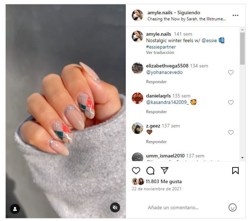 La manicura 'preppy' promete mantenerse de moda hasta finales de 2024