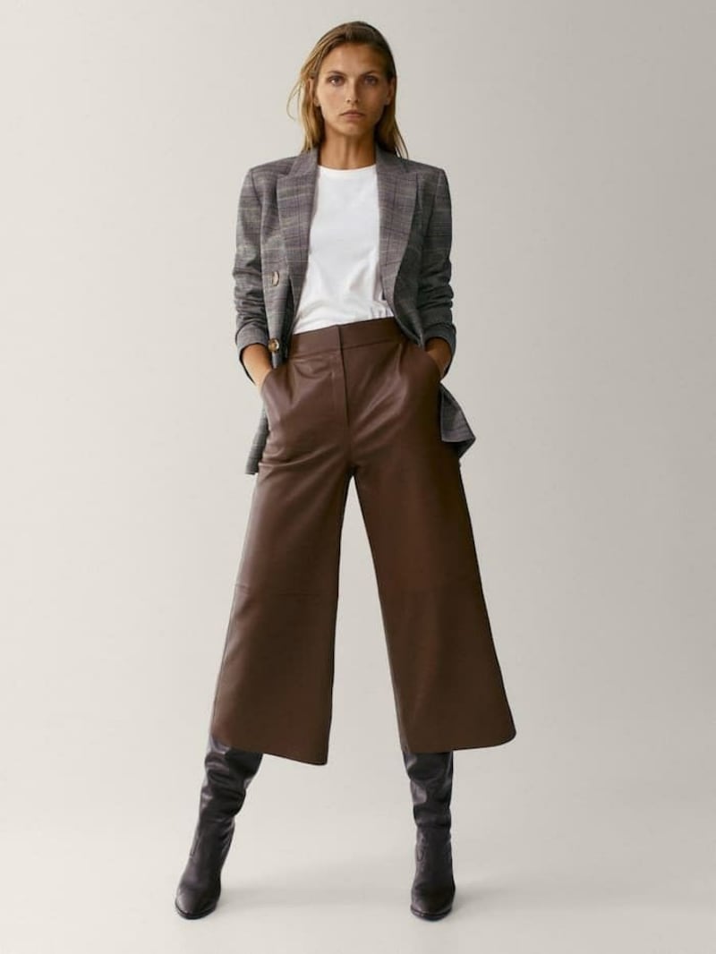 Los pantalones culotte serán tendencia y se usarán con botas