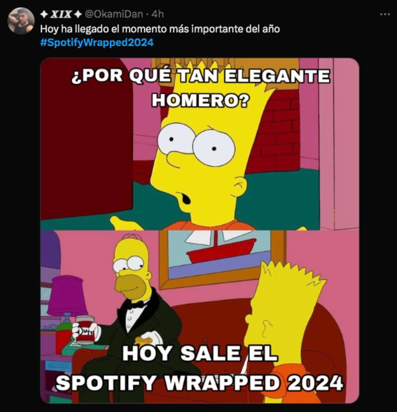 Memes sobre el Spotify Wrapped 2024