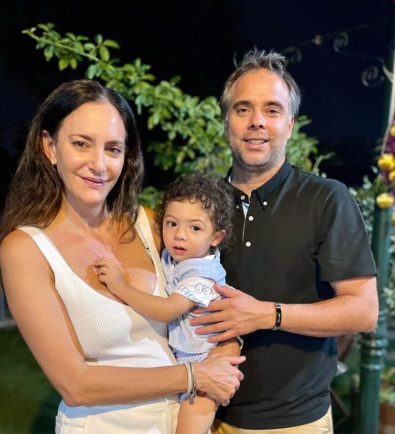 Fernando González y Luciana Aymar celebraron el segundo cumpleaños de su hijo Félix