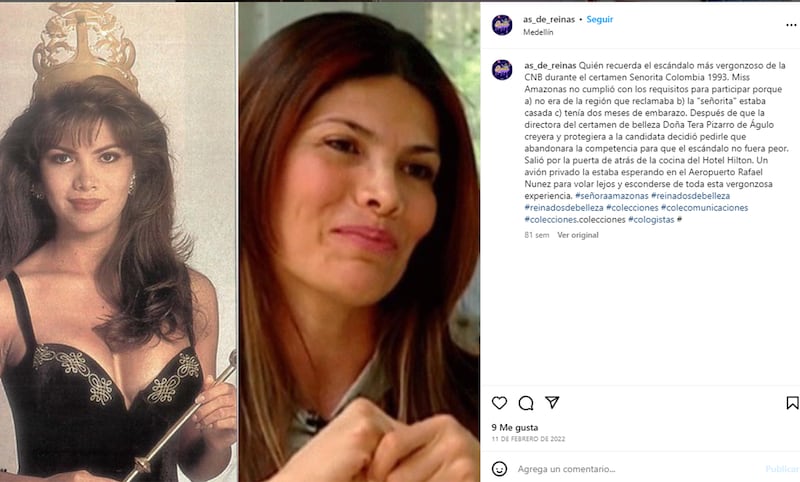 “Como está casada y con hijos”: siguen las molestias tras el triunfo de la nueva Miss Colombia.