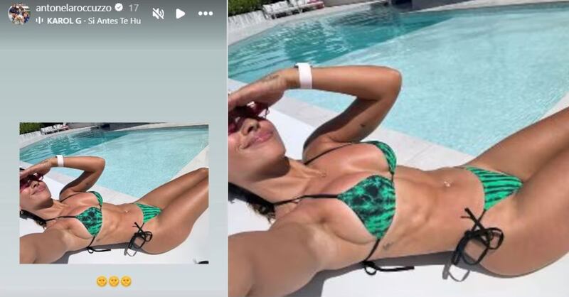 Antonela Roccuzzo presume cuerpazo con impactante foto en bikini tras rumores de romance con Beckham