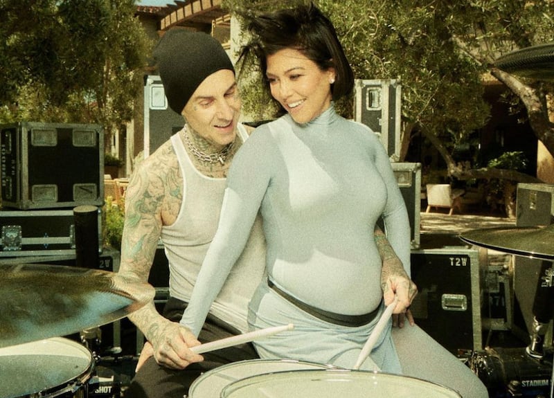 Kourtney Kardashian y Travis Barker / Instagram