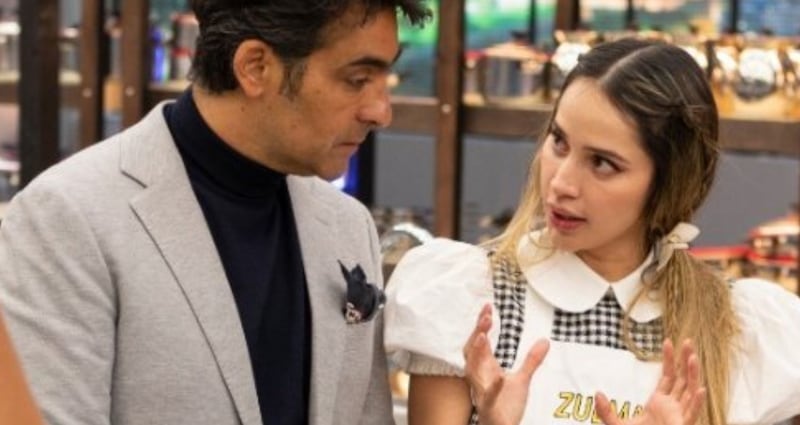 La actriz Zulma Rey no duda en encantar a todos con su gracia en 'MasterChef Celebrity Colombia' pero también con sus tiernas reproches.