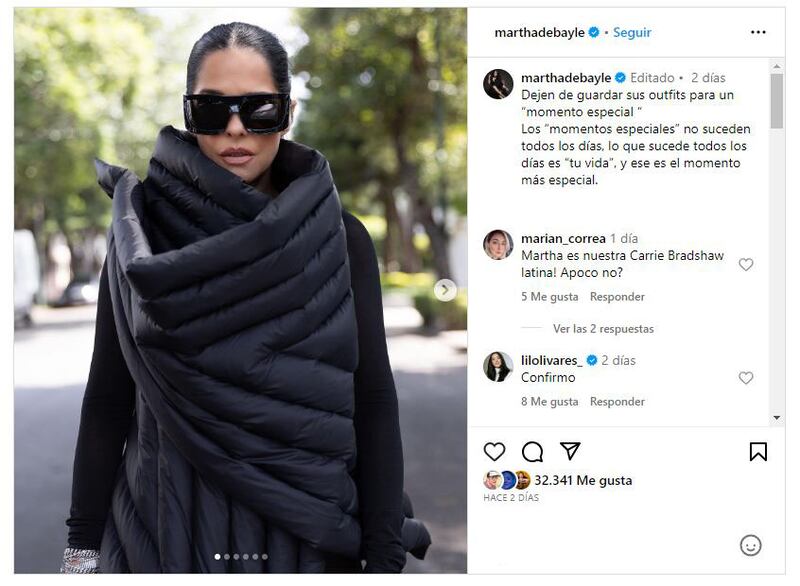 Martha Debayle se ha consolidado como un auténtico referente de estilo con sus looks modernos