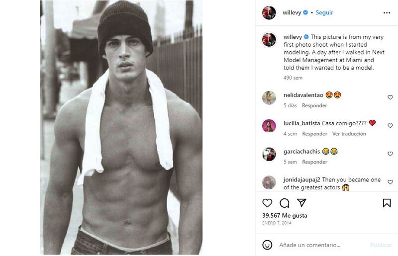 William Levy soñaba con ser beisbolista en su infancia y juventud