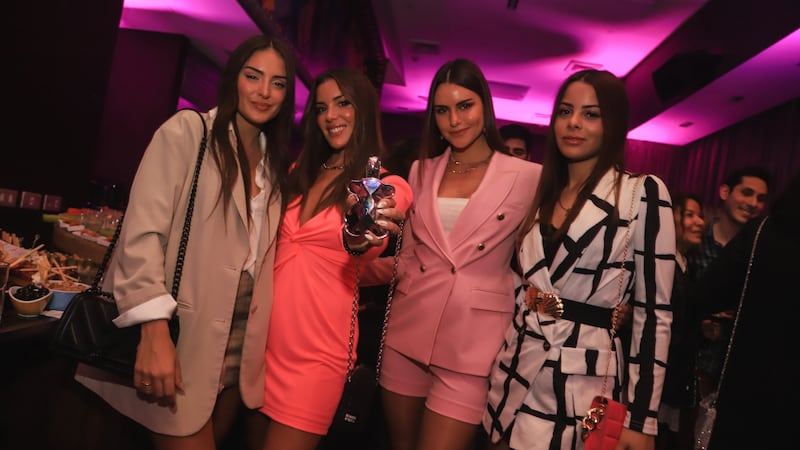 Influencers en la presentación de Love me the Silver, el perfume de Tous