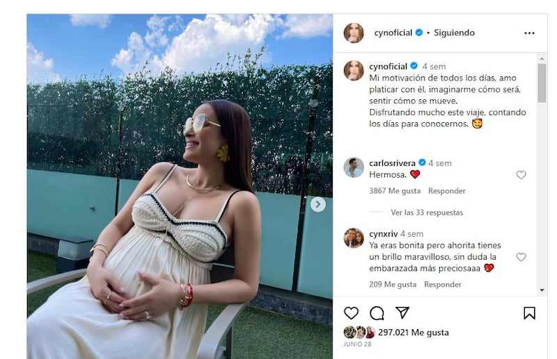 Carlos Rivera y Cynthia Rodriguez contrajeron nupcias en una boda secreta en 2022