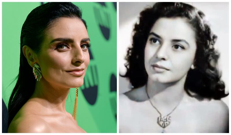 Aislinn Derbez abuela