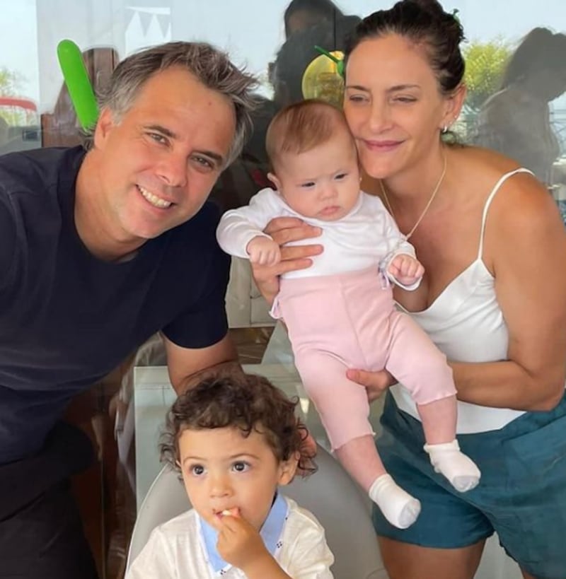 Fernando González y Luciana Aymar celebraron el segundo cumpleaños de su hijo Félix