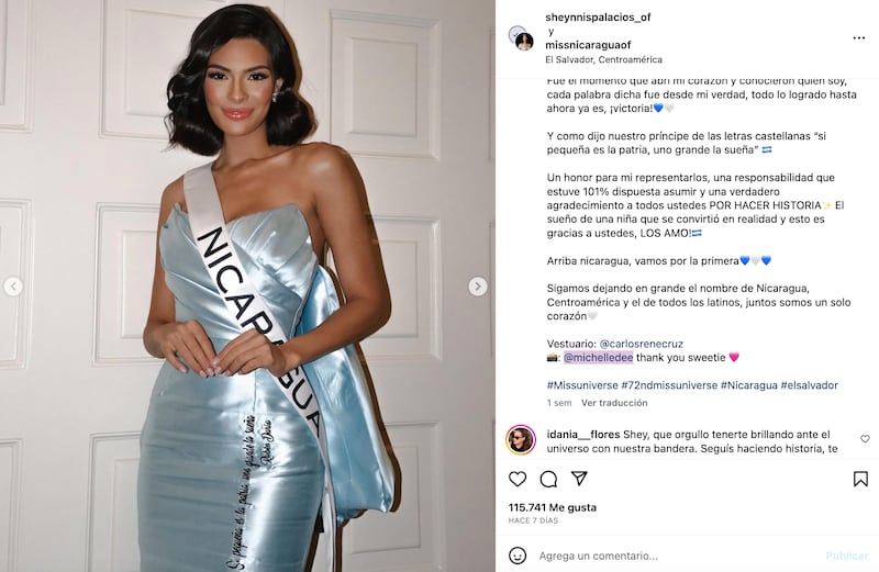 Sheynnis Palacios la Nueva Miss Universo 2023