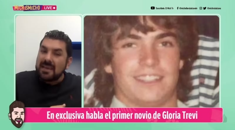 Erik Hassel, el primer novio de Gloria Trevi, en su juventud